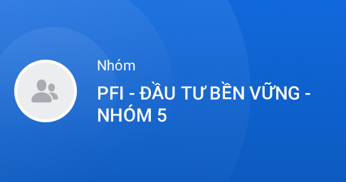 Zalo - PFI - ĐẦU TƯ BỀN VỮNG