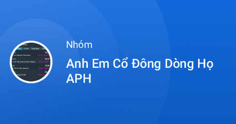 Zalo - Anh Em Cổ Đông Dòng Họ APH